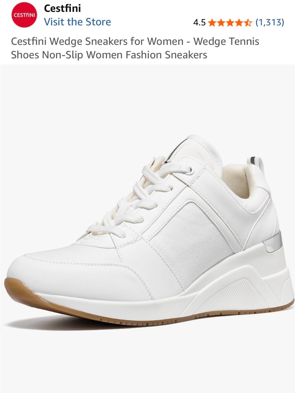 Cestfini Wedge Casual Sneakers